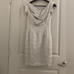 black halo gio mini dress Brionne Pendant Detail Mini Dress Black main image 1